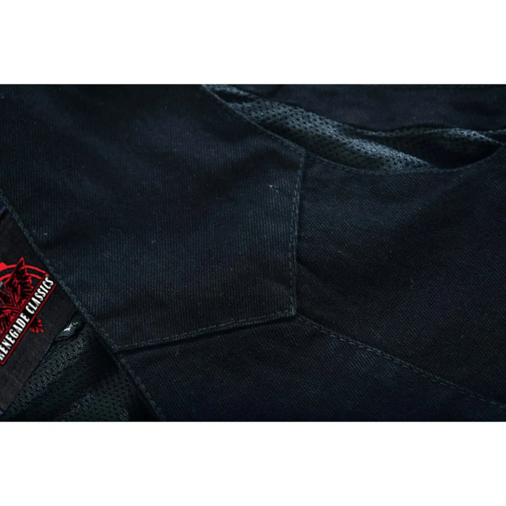 Breezy women's denim vest