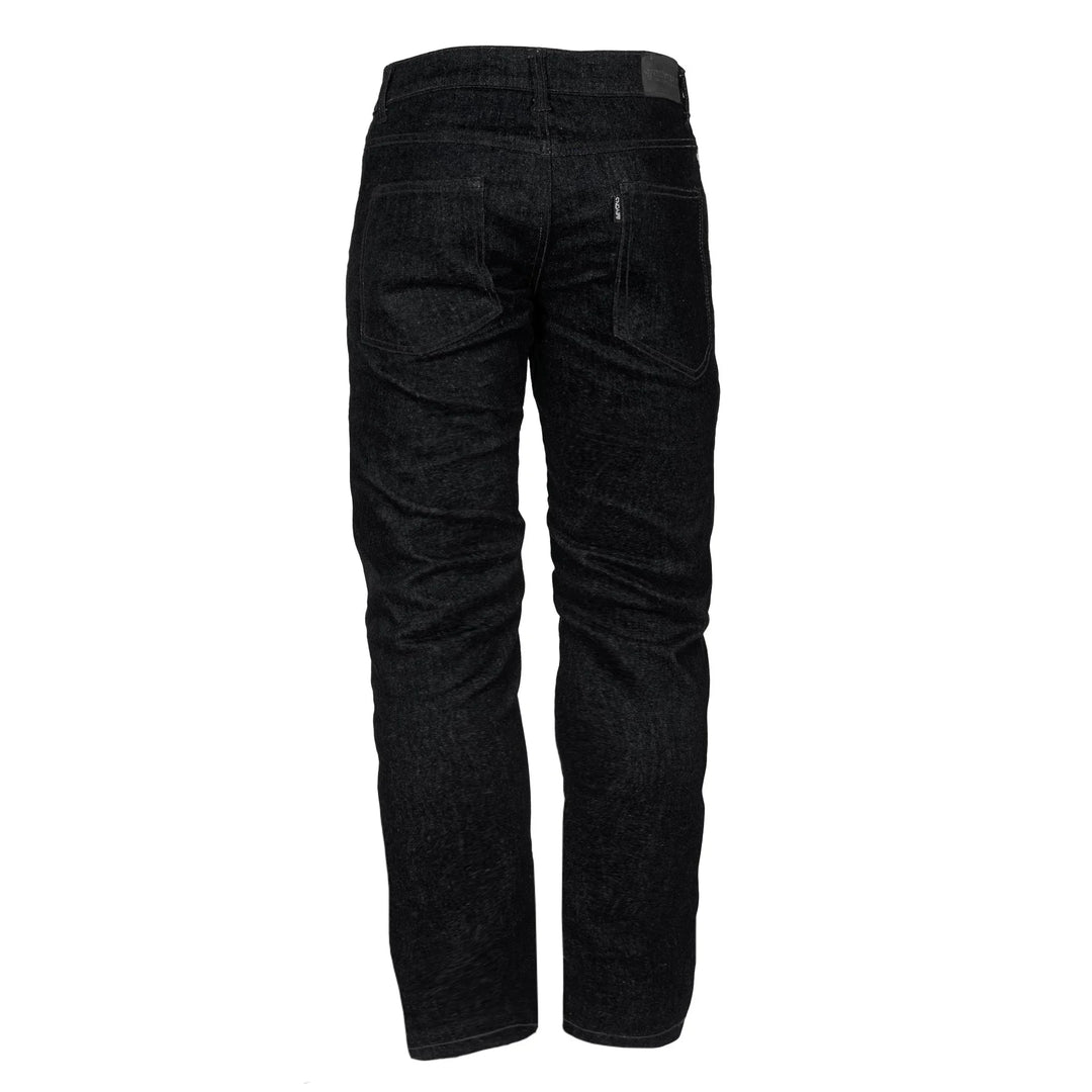 Loose Fit Protective Jeans - Black with Pads