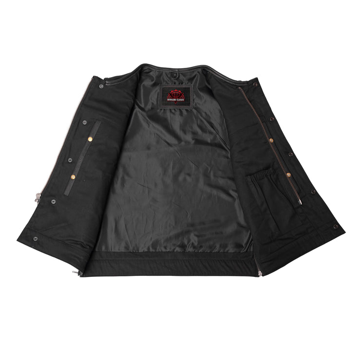 Maverick - Men's Motorcycle Leather Vest