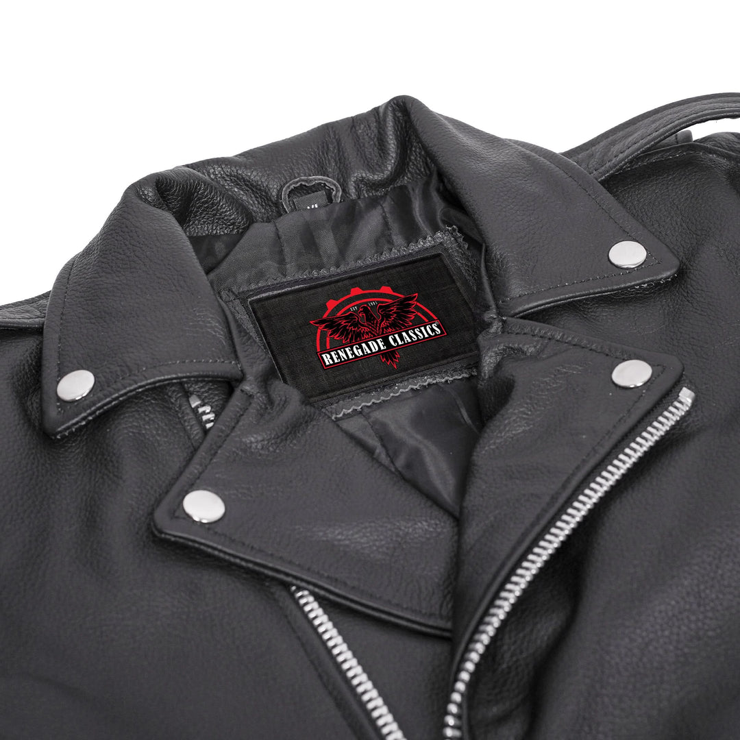 Karlos Kids Leather Jacket