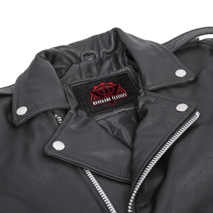 Karlos Kids Leather Jacket