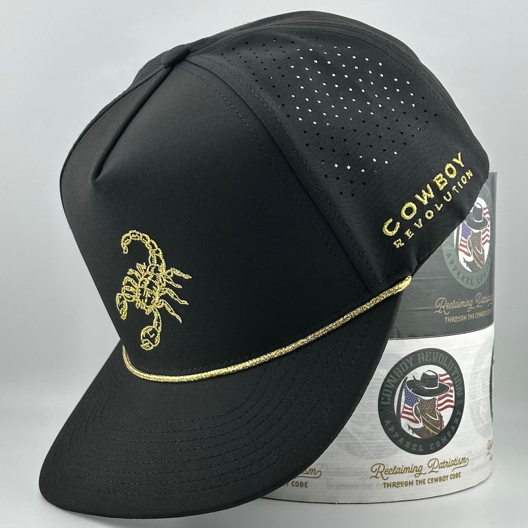 "Golden Scorpion" Performance Rope Hat