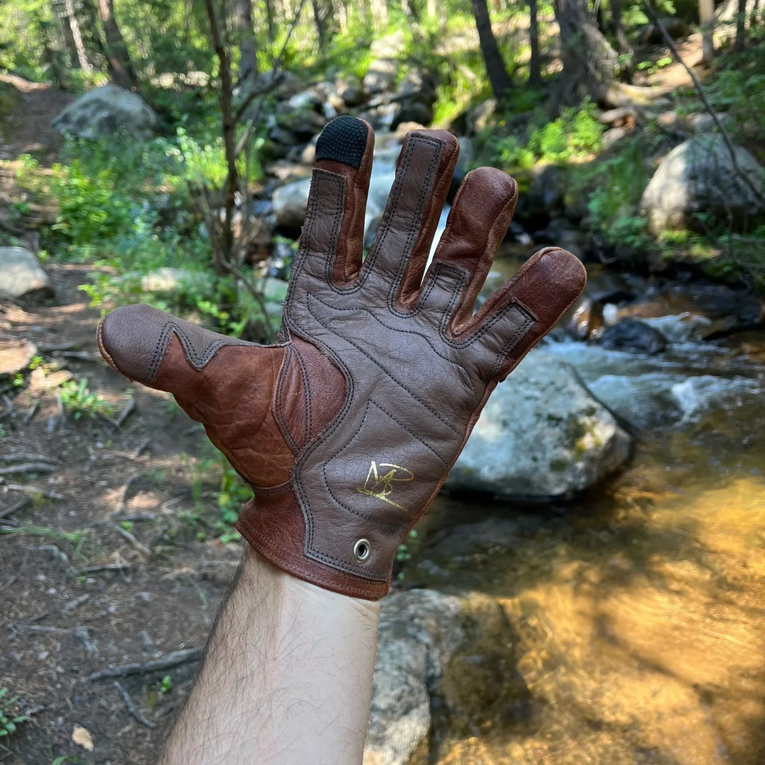 D7 Special - Buffalo Leather Skeleton Glove