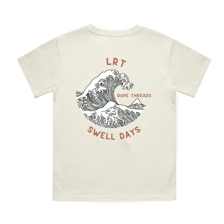 100% ORGANIC COTTON DOPE THREADS SWELL DAYS TEE