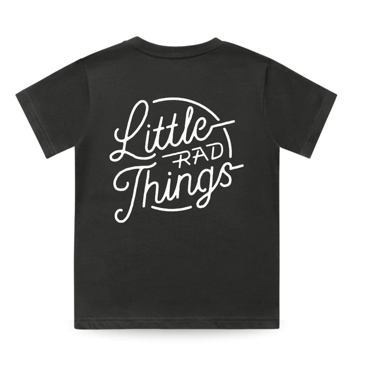 RAD CIRCLE LOGO TEE - SMOKE