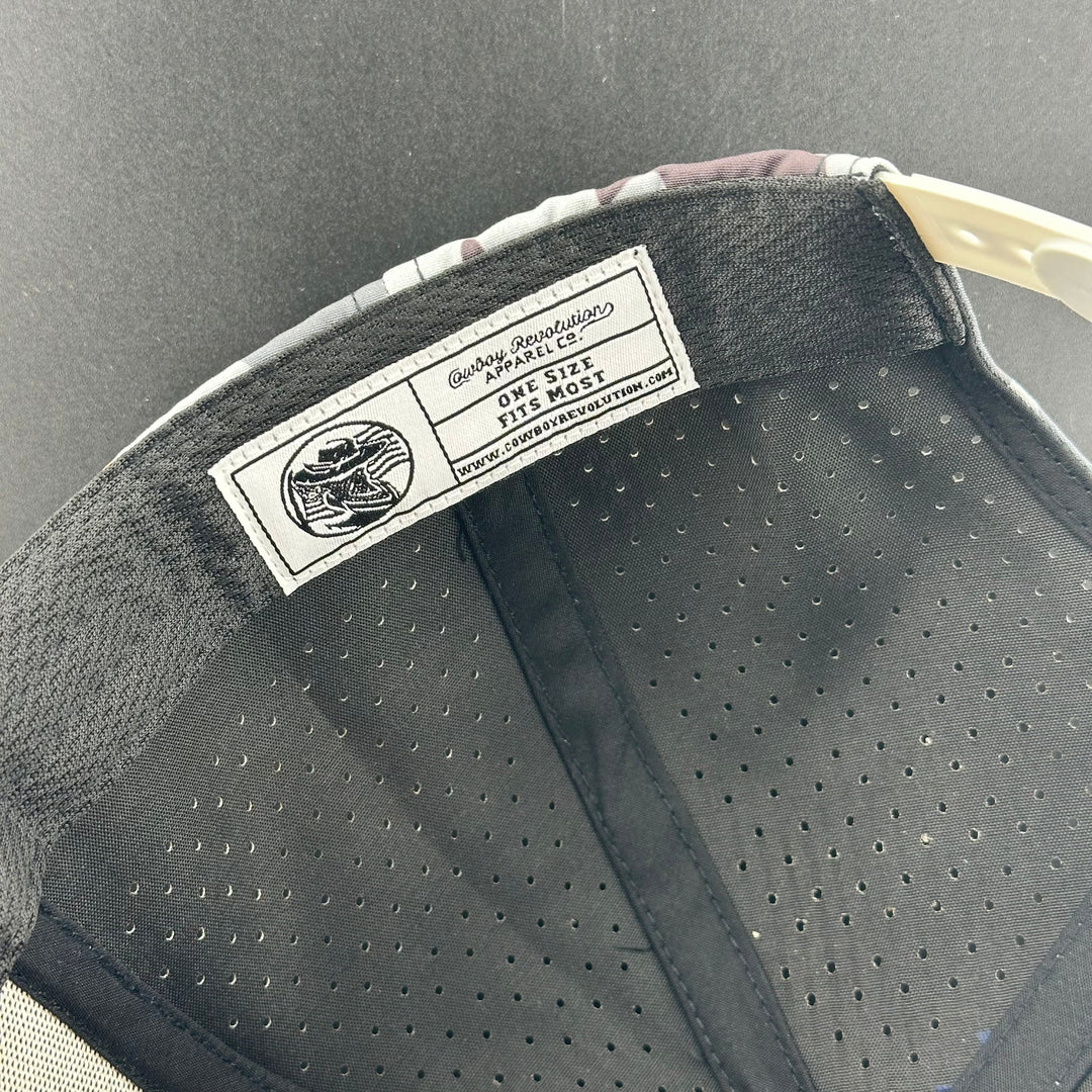 Concrete Camo Patch “Cowboy Hat” - Performance Rope Hat