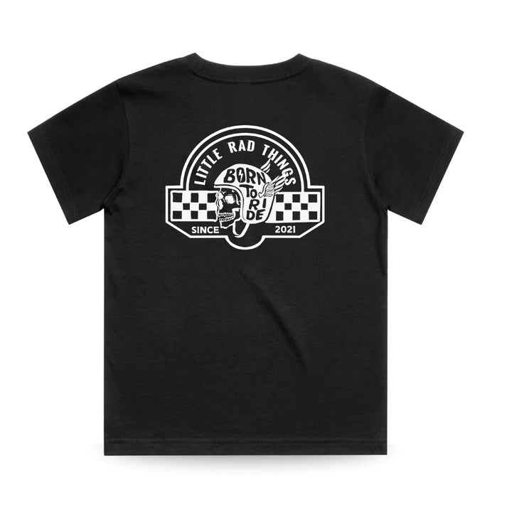 TIL DEATH DO WE RIDE TEE - VINTAGE BLACK