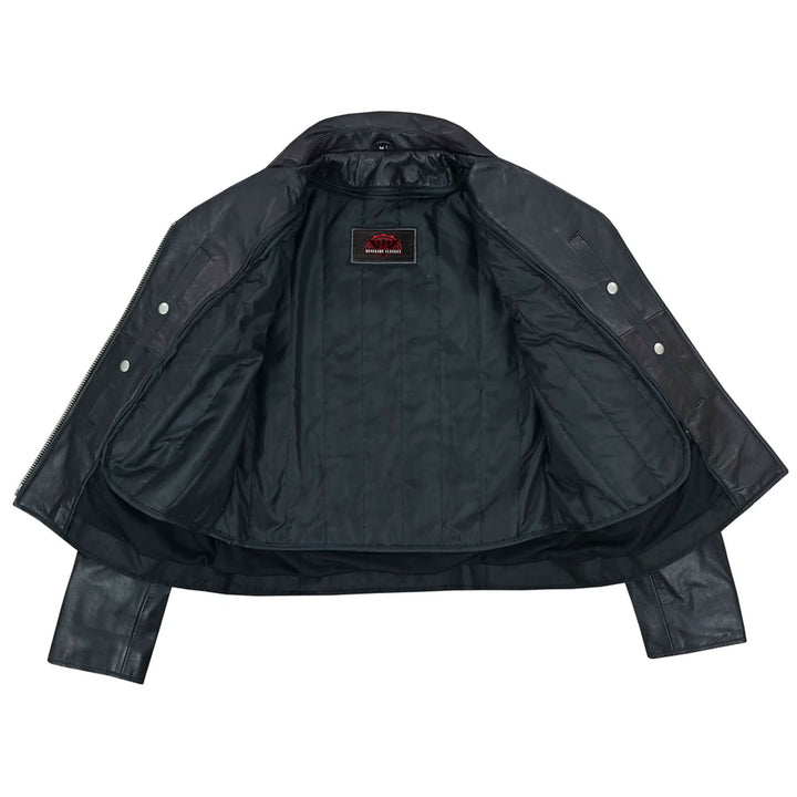 Black Pearl Women's Fashion Leather Jacket