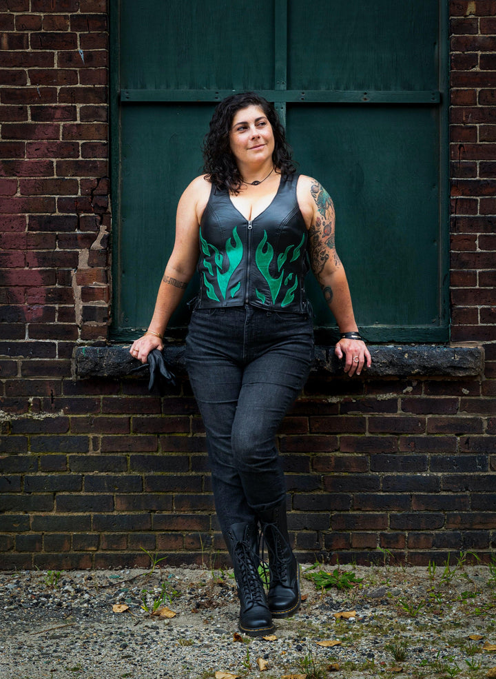 Hot Top Leather Vest