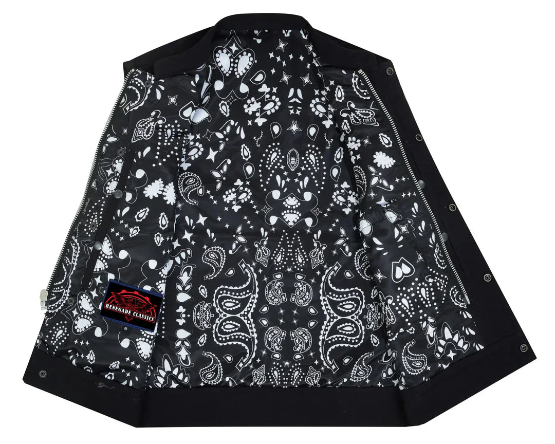 The Gambler Men's Canvas Vest