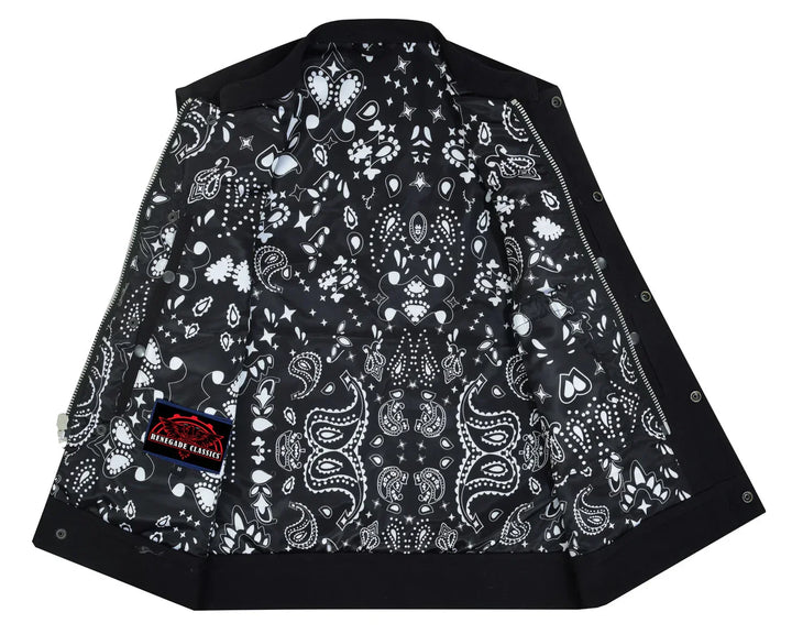 The Gambler Men's Canvas Vest