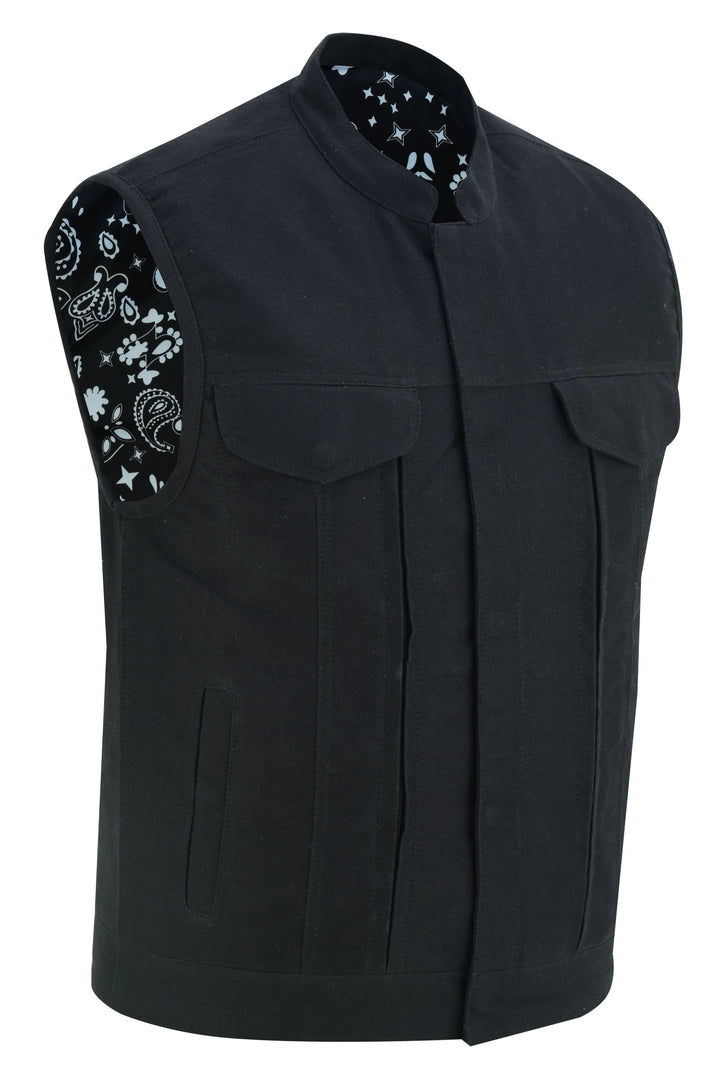 The Gambler Men's Canvas Vest