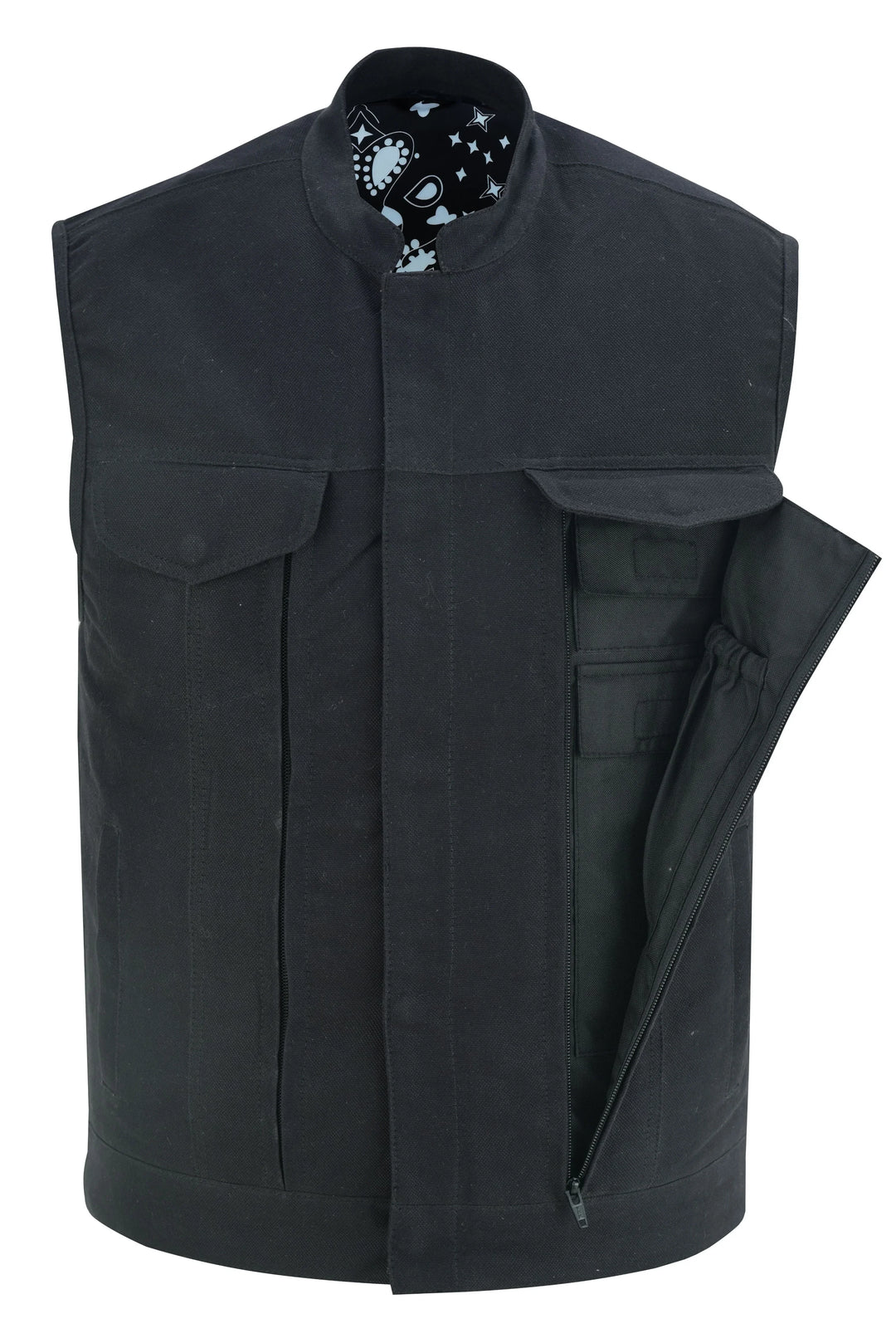 The Gambler Men's Canvas Vest