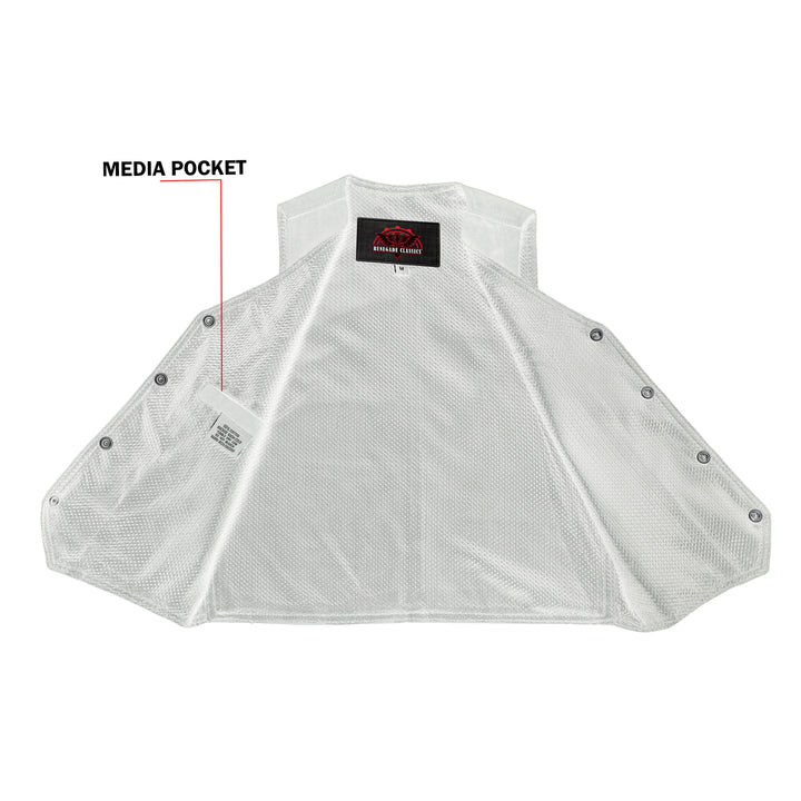 Blackened Black Womens denim vest