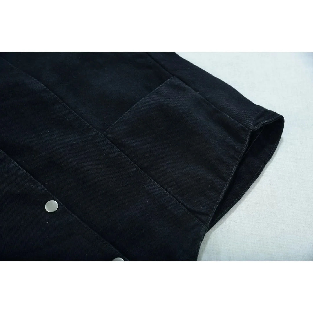 Breezy women's denim vest