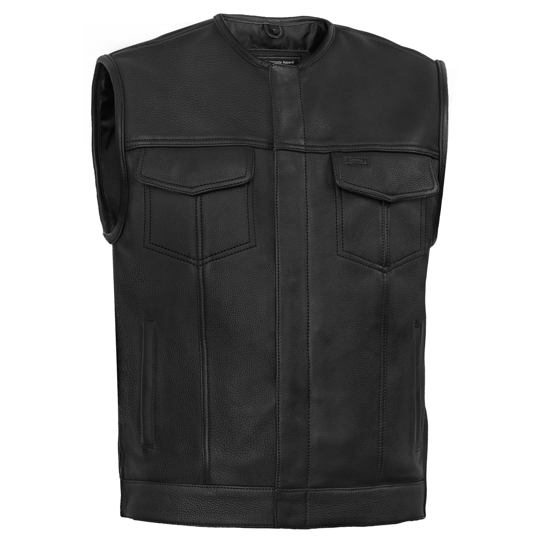Maverick - Men's Motorcycle Leather Vest