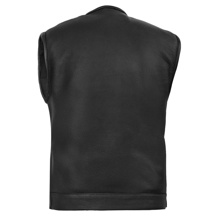 Maverick - Men's Motorcycle Leather Vest