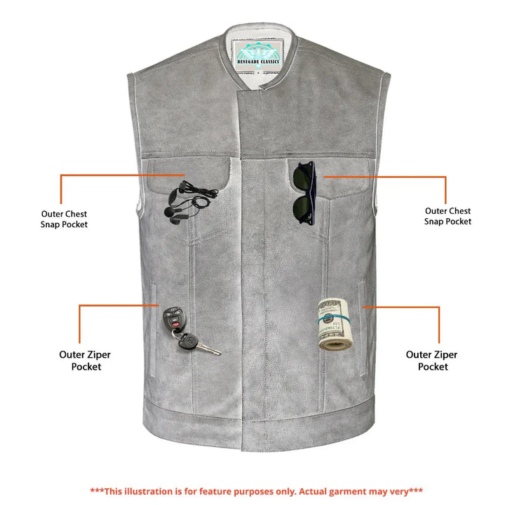Rough Cut Moto Vest