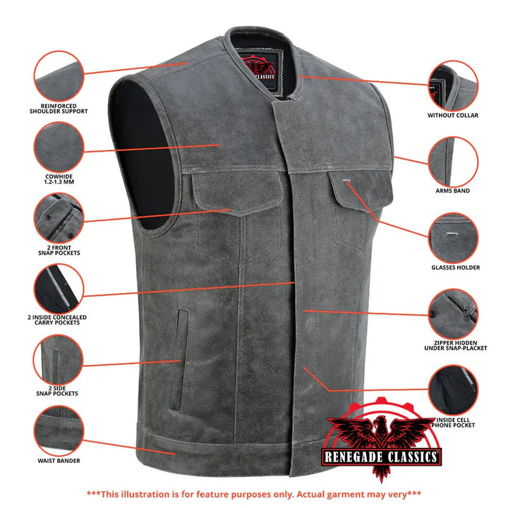 Rough Cut Moto Vest