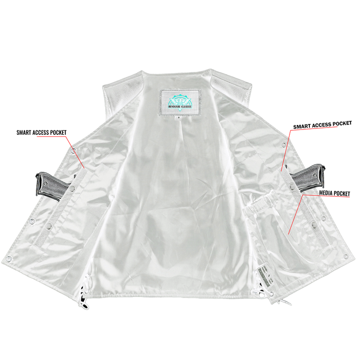 Aura Blaze Women's leather vest