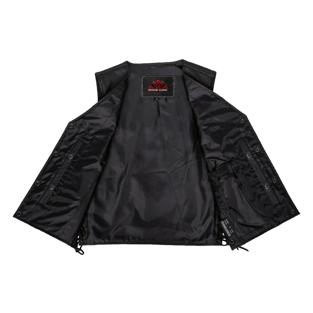 Aura Blaze Women's leather vest