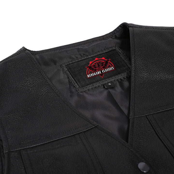 Aura Blaze Women's leather vest