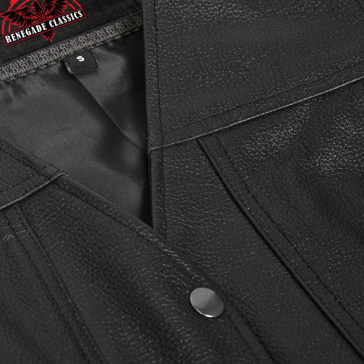 Aura Blaze Women's leather vest