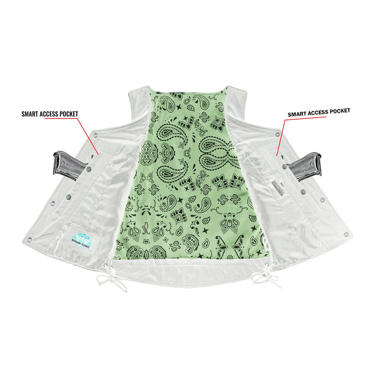 Miss Miles - Purple Paisley Vest