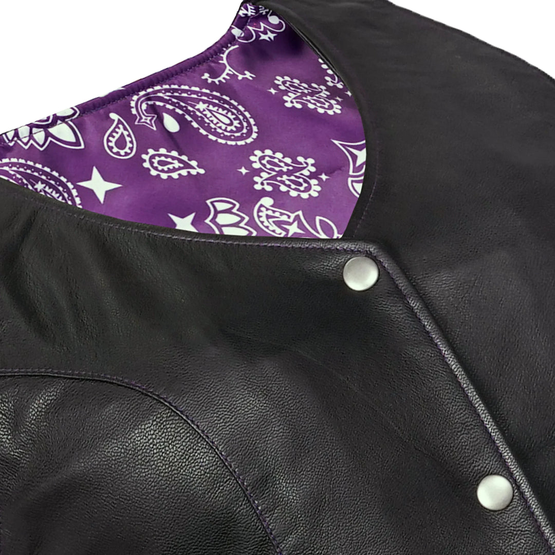 Miss Miles - Purple Paisley Vest