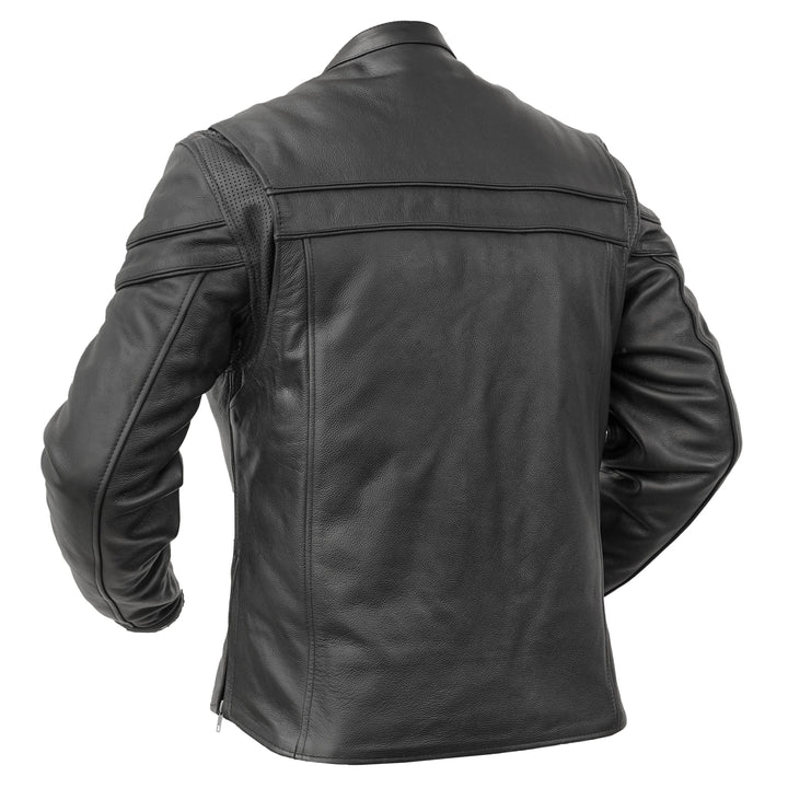 Full Hand Leather Motorcycle Jacket
