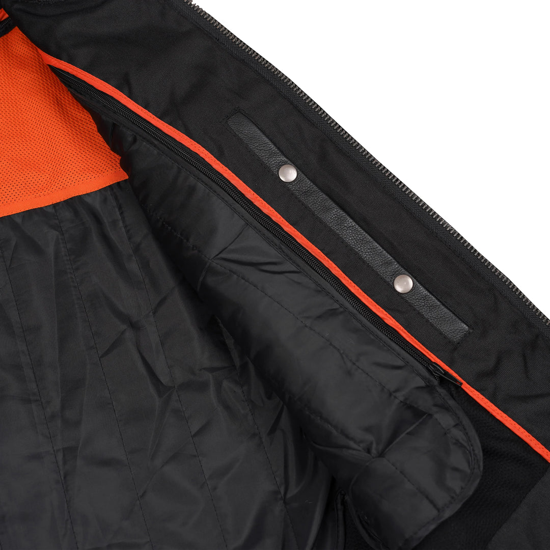Full Hand Leather Motorcycle Jacket