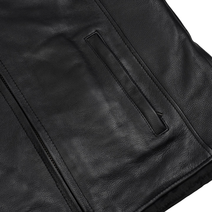 Full Hand Leather Motorcycle Jacket