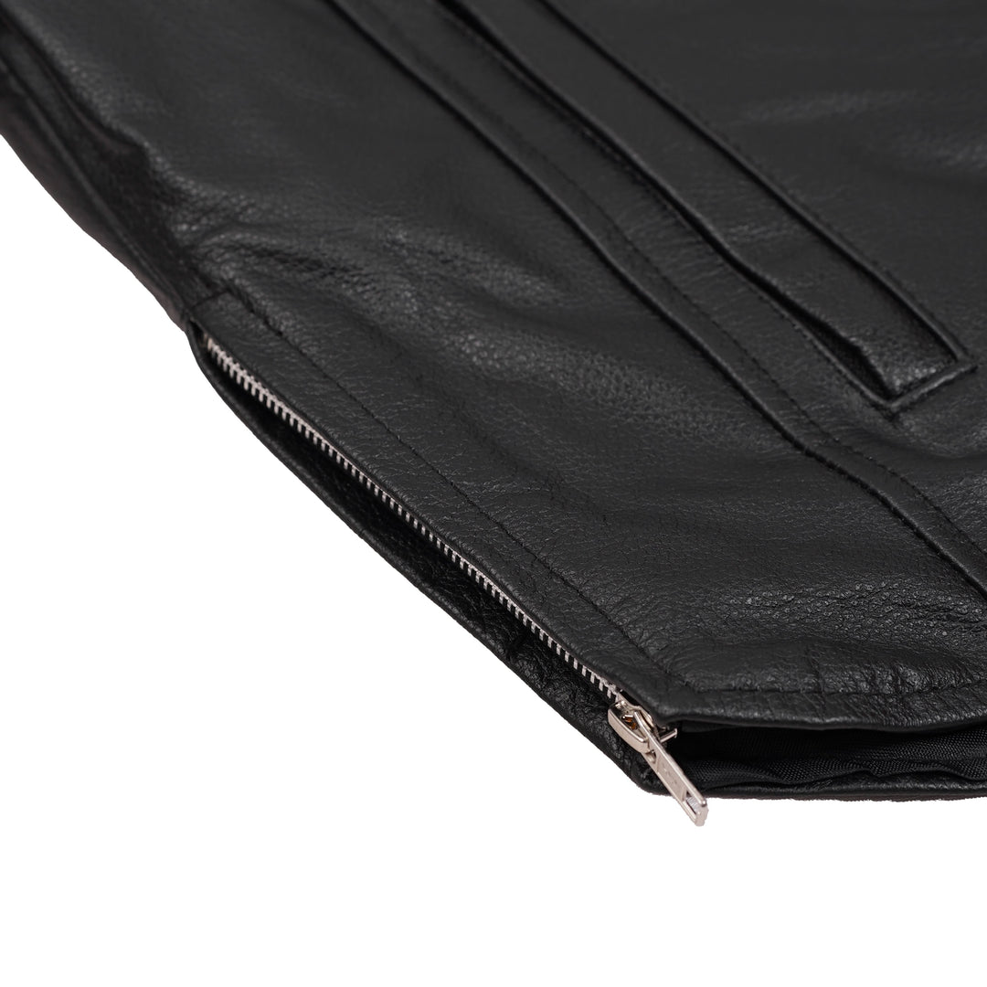 Full Hand Leather Motorcycle Jacket