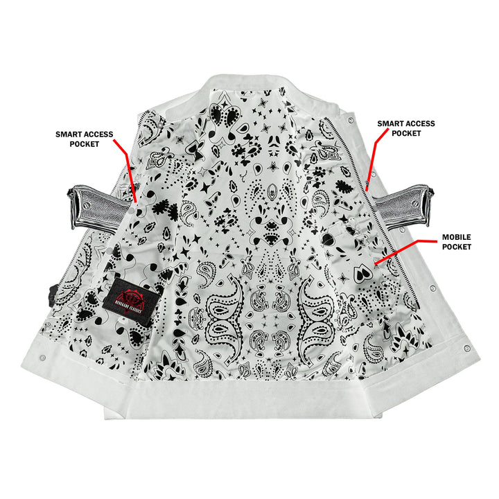 The Gambler Men's Canvas Vest