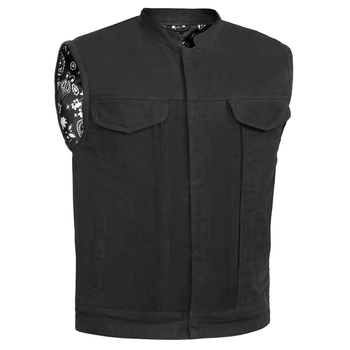 The Gambler Men's Canvas Vest