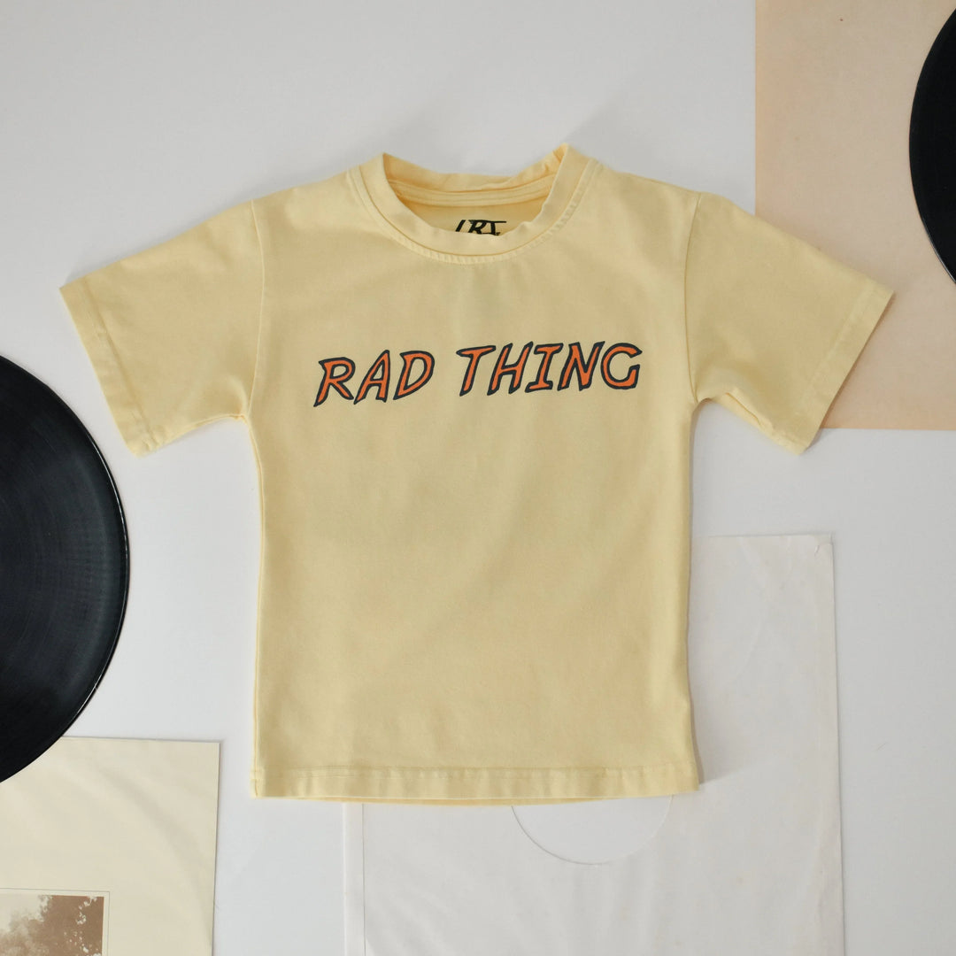 WHERE THE RAD THINGS ARE™ TEE - GOLDEN YELLOW
