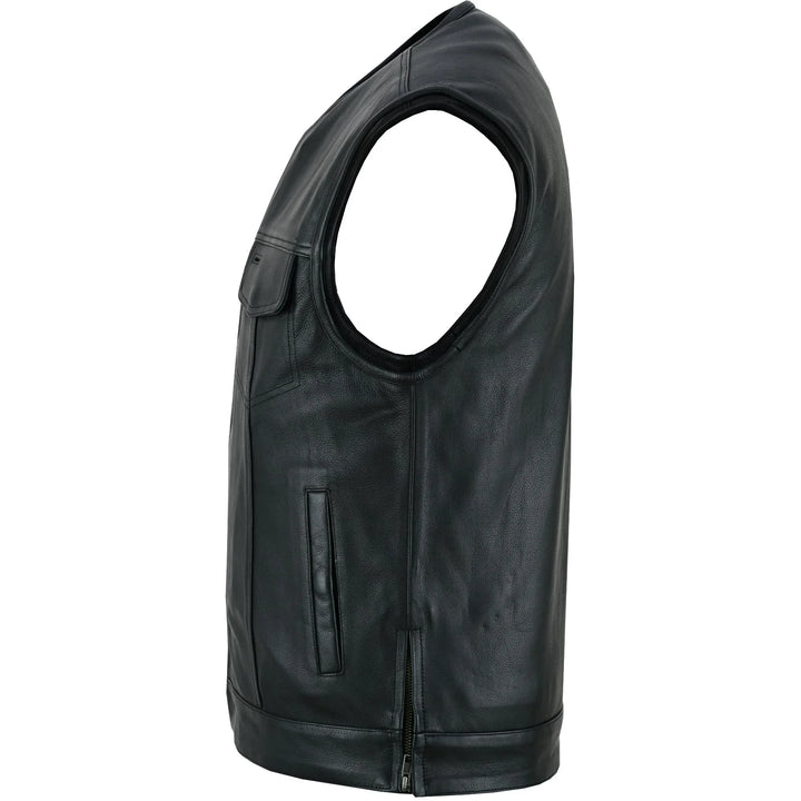 Maverick - Men's Motorcycle Leather Vest