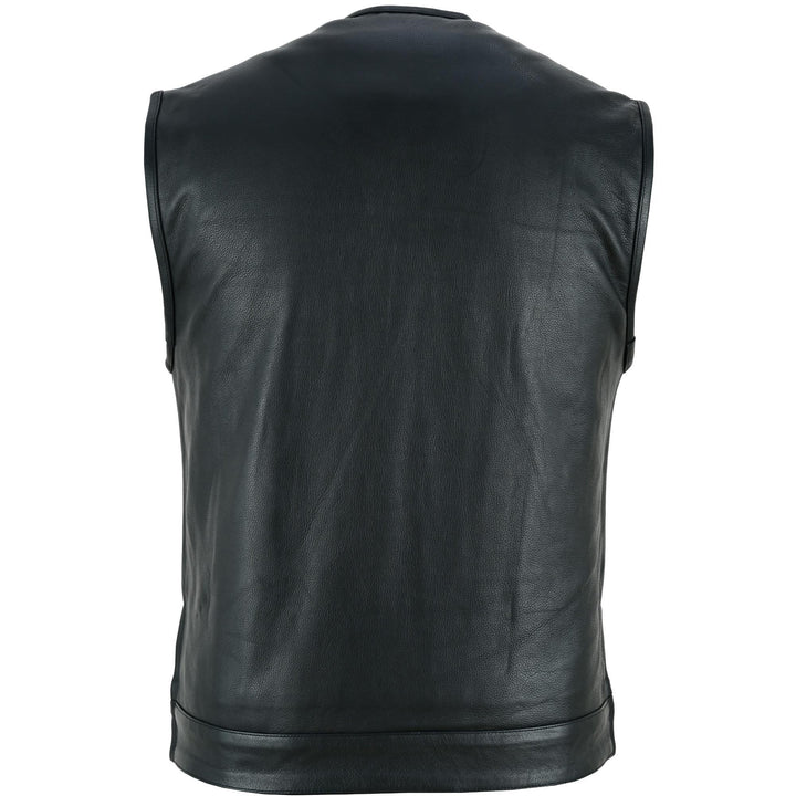 Maverick - Men's Motorcycle Leather Vest