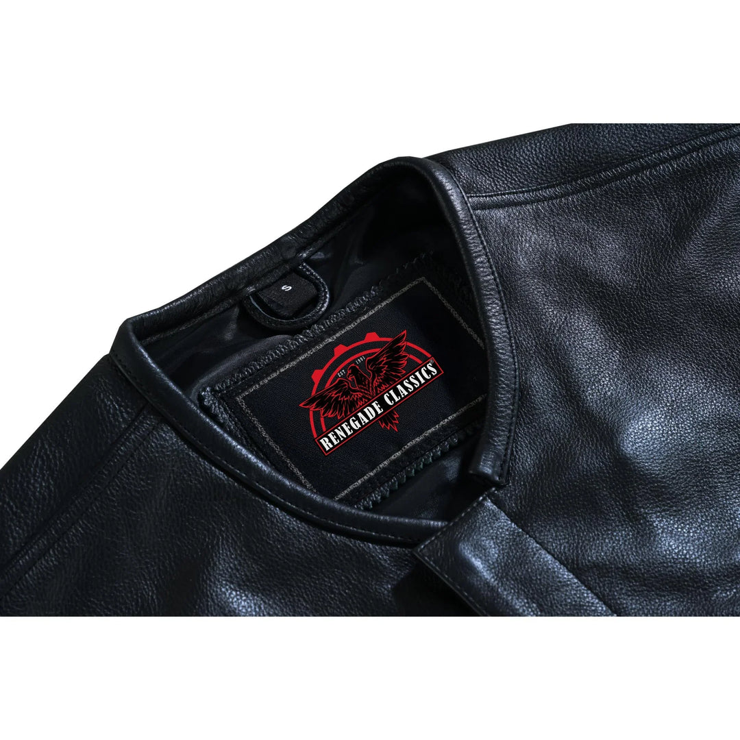 Maverick - Men's Motorcycle Leather Vest
