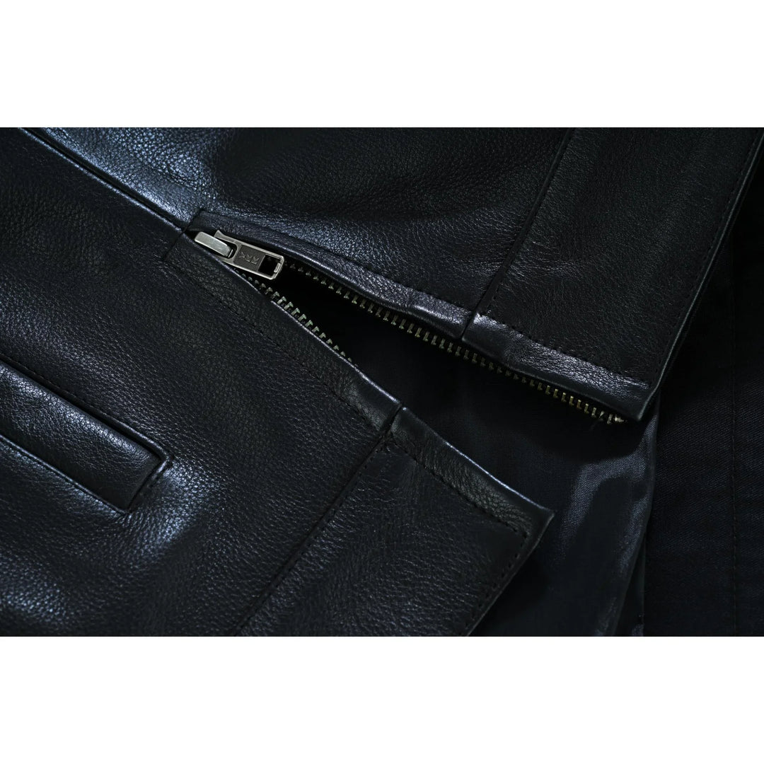 Maverick - Men's Motorcycle Leather Vest