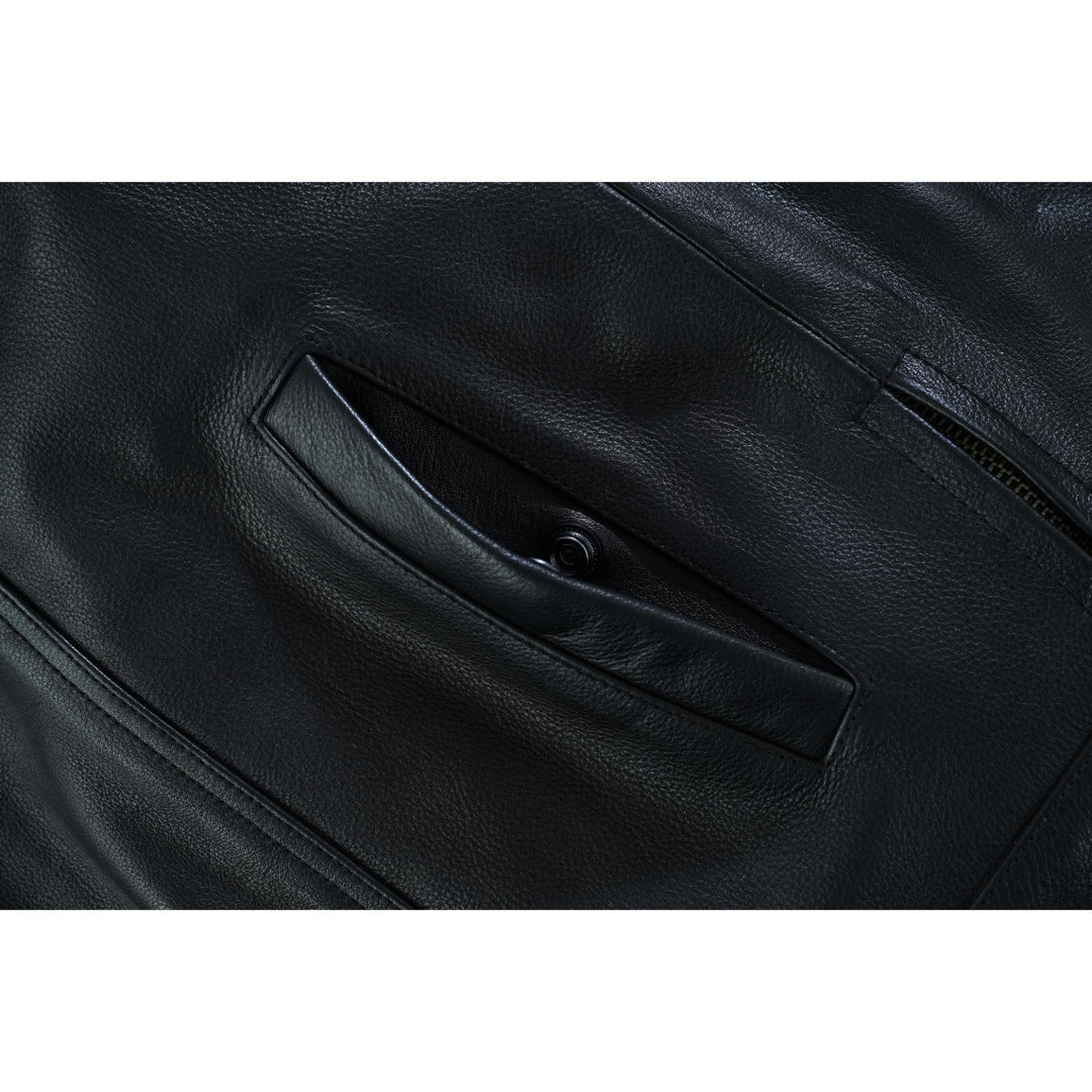 Maverick - Men's Motorcycle Leather Vest