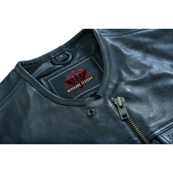 Biker champ Men's Biker Leather Vest