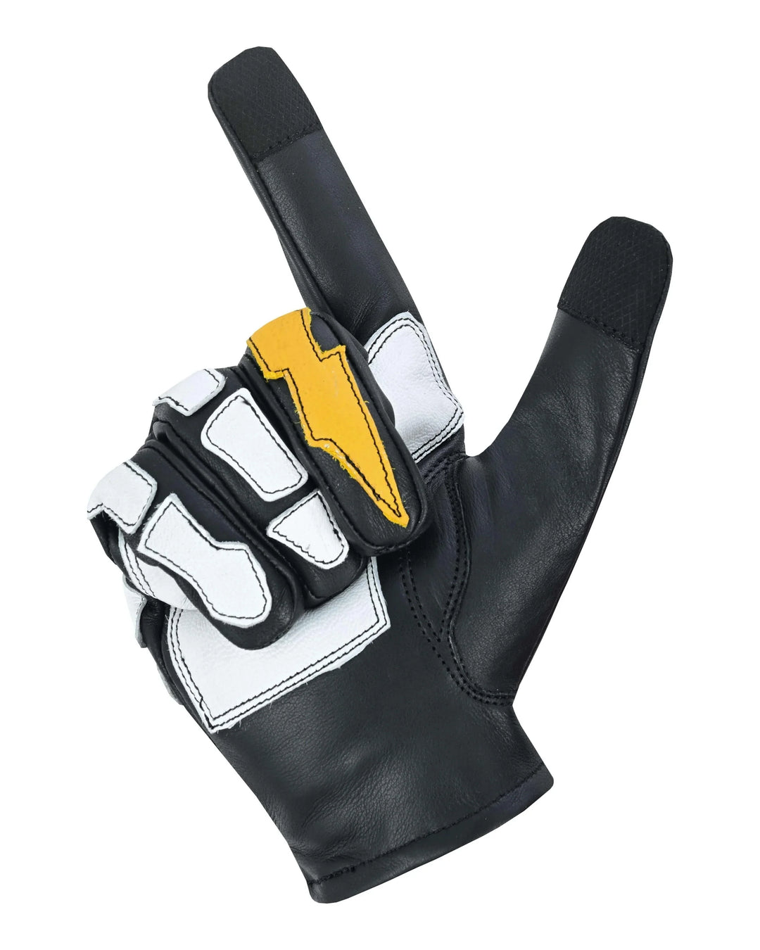 Men's Devil Hands Leather Gloves