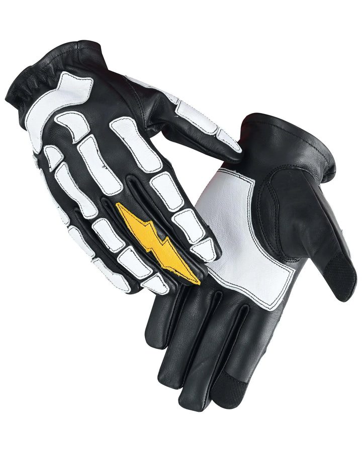 Men's Devil Hands Leather Gloves