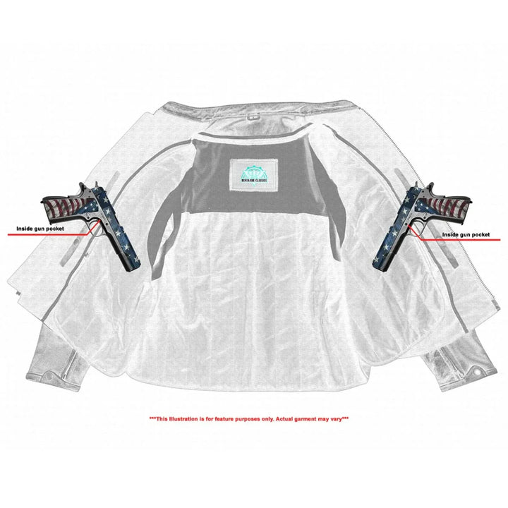 Men's Exposed Motorcycle Jacket