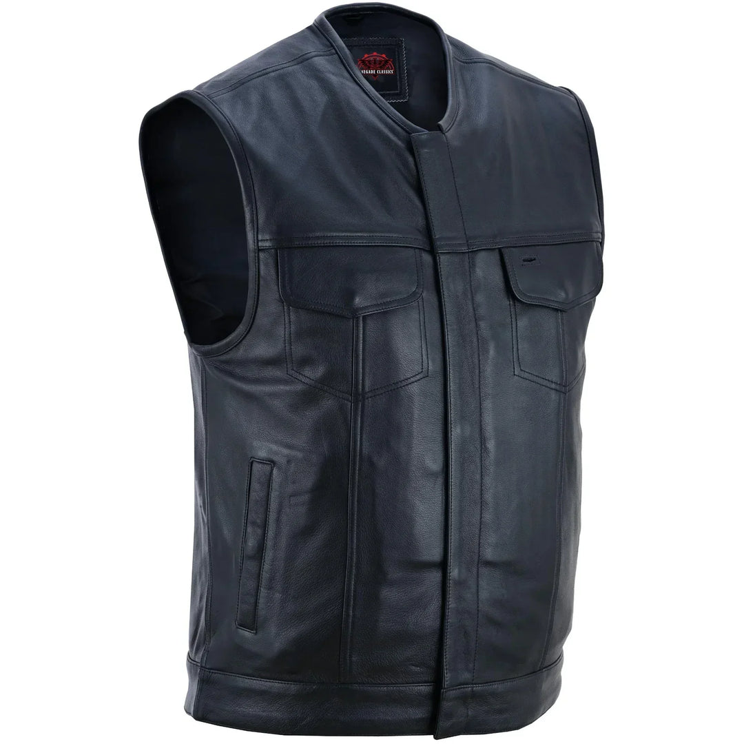 Biker champ Men's Biker Leather Vest