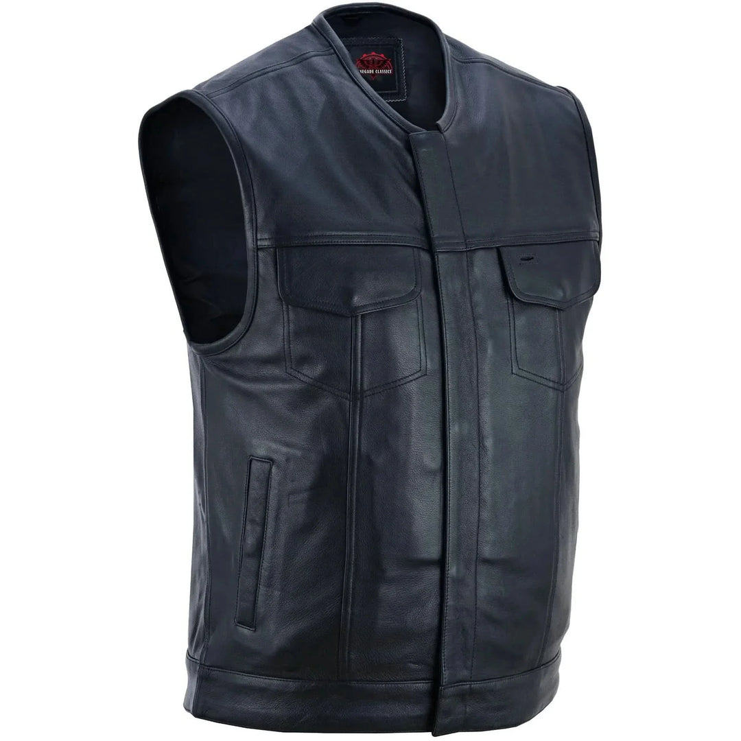 Biker champ Men's Biker Leather Vest