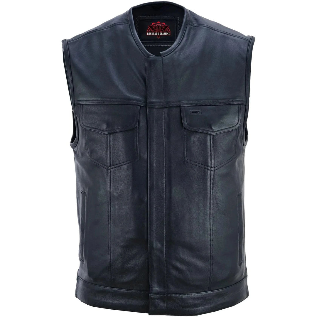 Biker champ Men's Biker Leather Vest