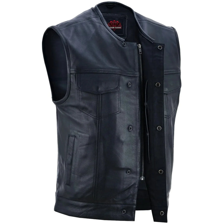 Biker champ Men's Biker Leather Vest