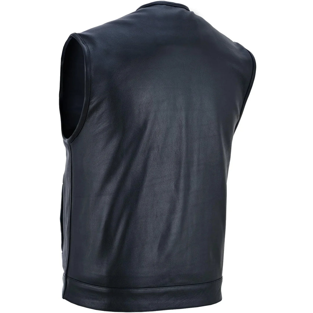 Biker champ Men's Biker Leather Vest